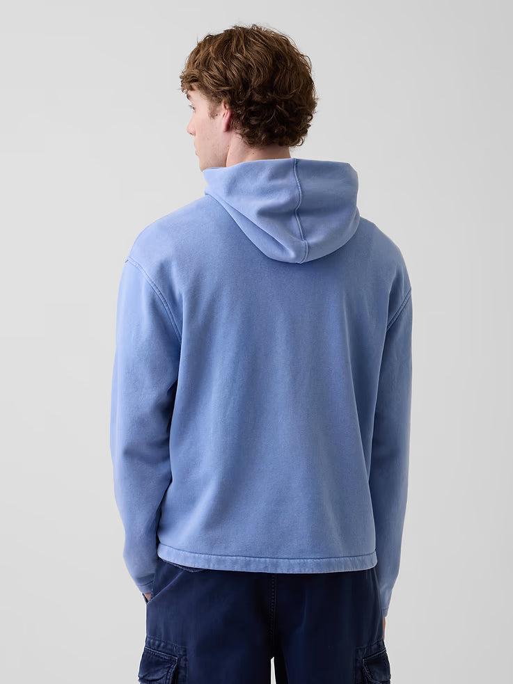 VintageSoft Oversized Americana Logo Unisex Hoodie
