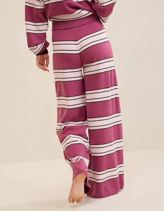 Sunday Soft Crew Neck Sweater & Trouser Set