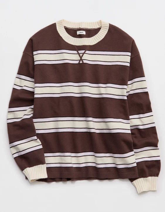 Sunday Soft Crew Neck Sweater & Trouser Set