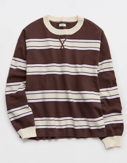Sunday Soft Crew Neck Sweater & Trouser Set