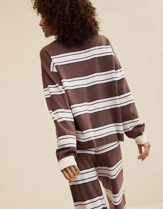 Sunday Soft Crew Neck Sweater & Trouser Set