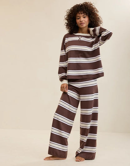 Sunday Soft Crew Neck Sweater & Trouser Set