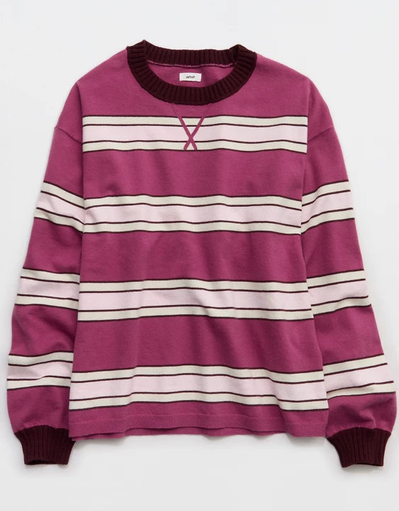 Sunday Soft Crew Neck Sweater & Trouser Set