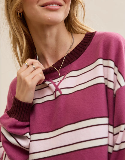 Sunday Soft Crew Neck Sweater & Trouser Set