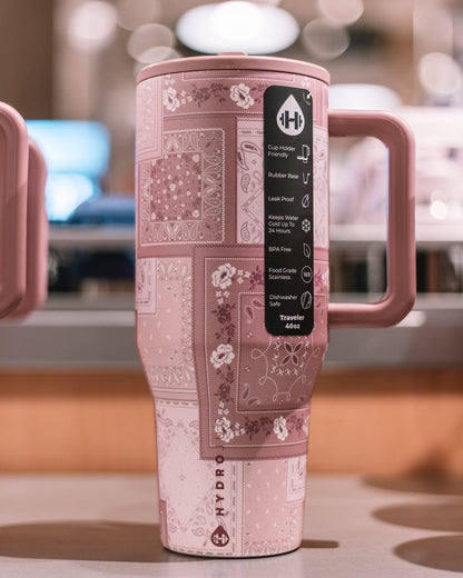 Bandana Print 40oz Tumbler