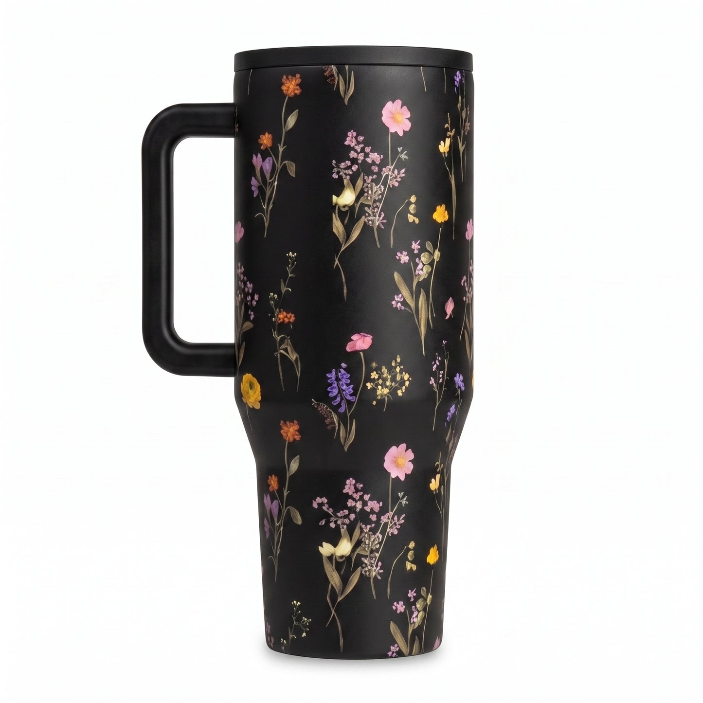Exclusive Midnight Floral 40oz Traveler Tumbler