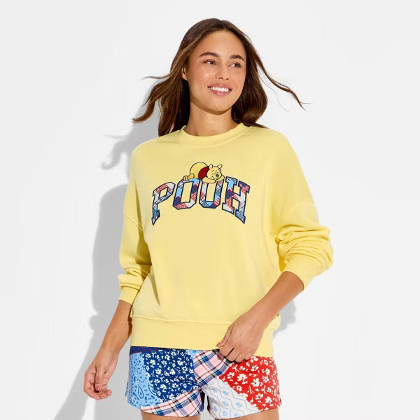 Winnie The Pooh Graphic Pullover Sweatshirt