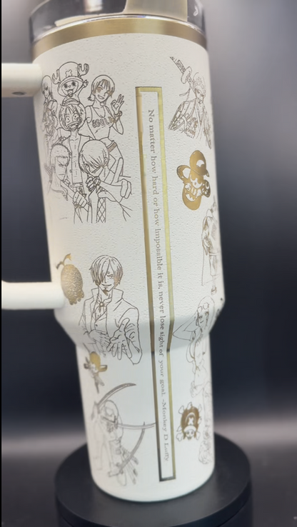 One Piece 40 Oz Tumbler