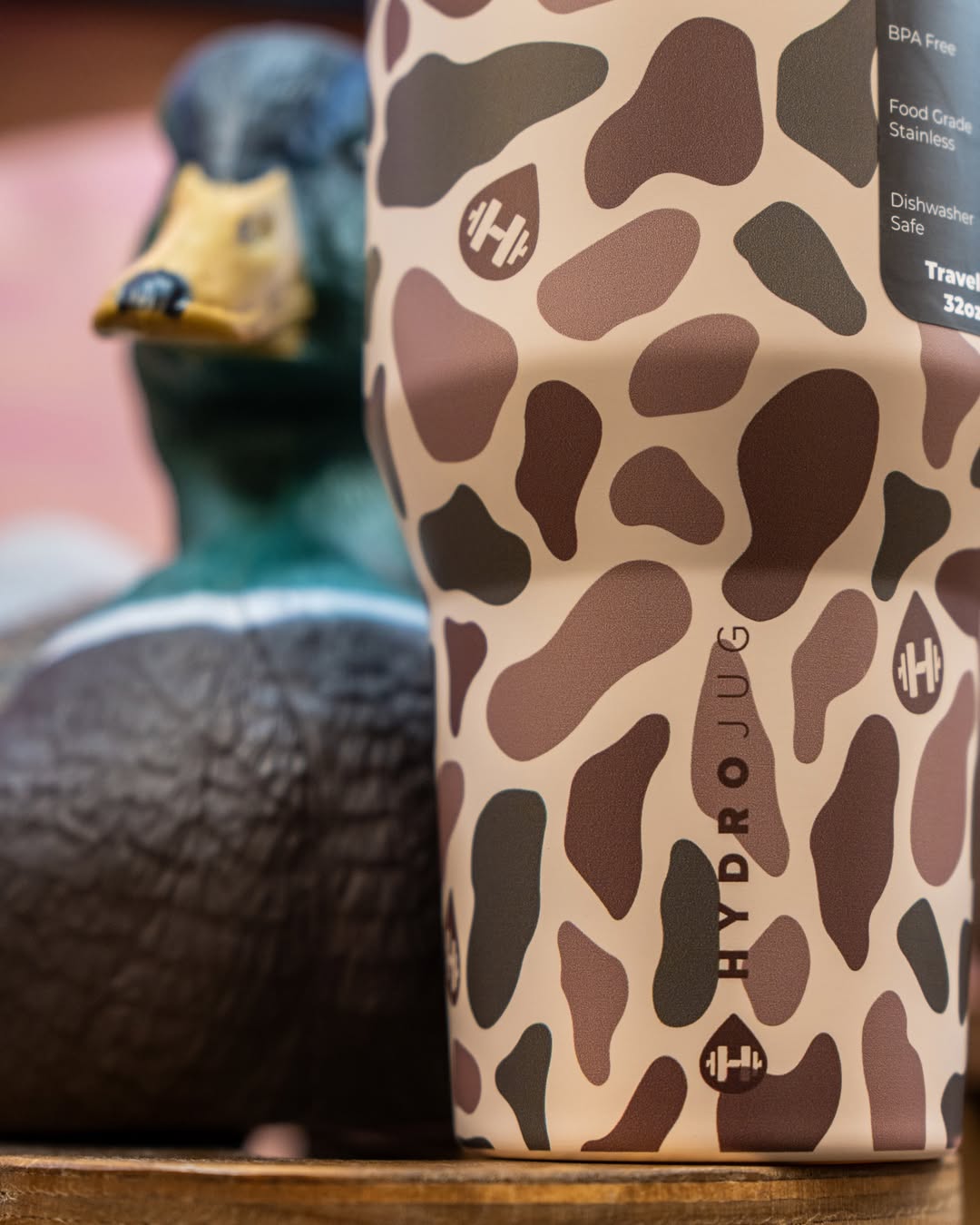 The Duck Camo  Traveler 40oz Tumbler