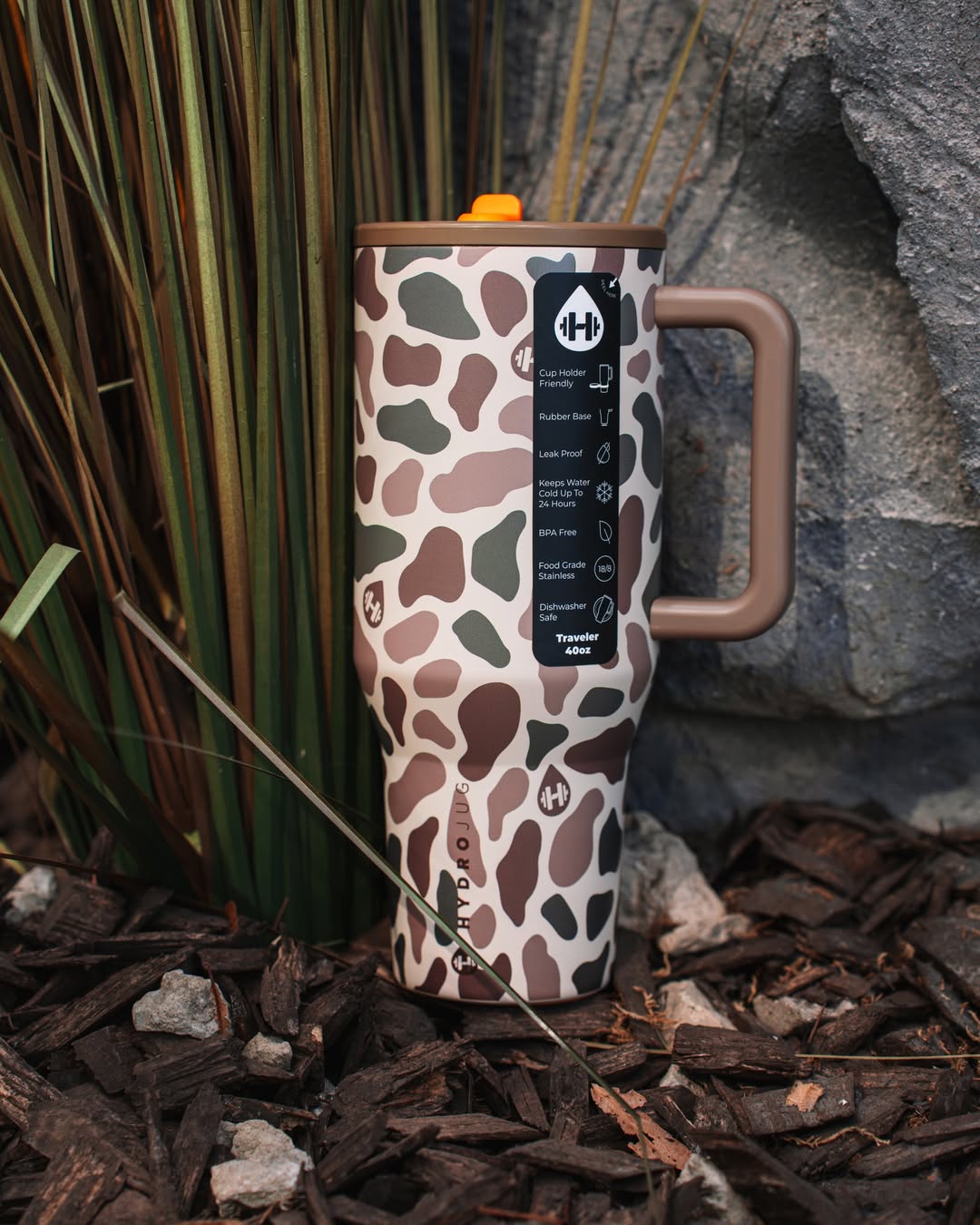 The Duck Camo  Traveler 40oz Tumbler