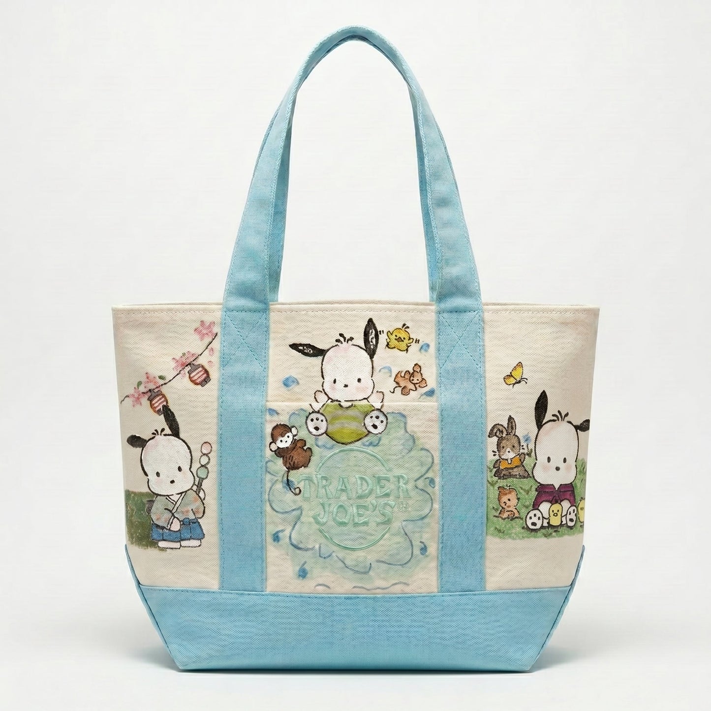 Pochacco x Trader Joe Tote Bags