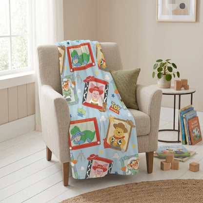 Winnie The Pooh X Toy Story Blanket