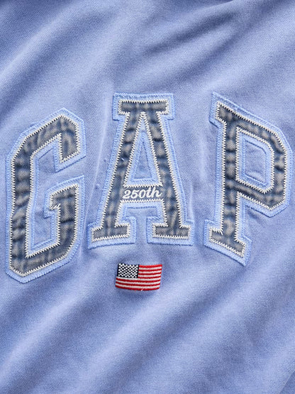 VintageSoft Oversized Americana Logo Unisex Hoodie
